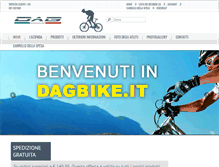 Tablet Screenshot of dagbike.it